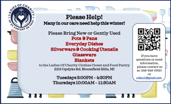 CCFP - January 2026 needs